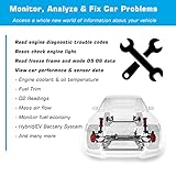 Veepeak Mini WiFi OBD II Scanner Automotive EOBD Diagnosegerät Scan Tool Check Engine Light Code Reader Adapter für iOS iPhone iPad und Android - 2