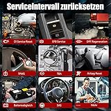 VIDENT V301 OBD2 Diagnosegerät Scaner, Motorkontrollleuchte OBD2 Auslesen Scaner EPB TPS Öl Reset Tool Kompatibel für VW/Audi - 4