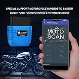 NEXAS Nexlink OBD2 Bluetooth 5.0 für Autos und Motorräder, OBD2 Diagnosegerät Bluetooth, OBD2 Bluetooth Adapter für iOS und Android - 5