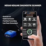 NEXAS Nexlink OBD2 Bluetooth 5.0 für Autos und Motorräder, OBD2 Diagnosegerät Bluetooth, OBD2 Bluetooth Adapter für iOS und Android - 7