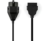 ULTRAOBD 2 E-Car Anschluss 20 Pin OBD auf 16 Pin OBD2 Kabel Adapter Stecker auf Buchse Rund Diagnose Kabel für BMW E36 E46 E38 E39 E53 X5 Z3 - 2