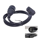 Goldplay 10-poliger -Adapter auf OBD2 16-poliger Stecker für Motorräder und Fahrräder - 2