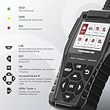 thinkcar Obd2 Diagnosegerät,ThinkOBD500 Diagnosegerät Auto Große Größe&Deutsch Unterstützen, Volle Obd2-Funktionalität Auslesegerät Auto Mit Tastenkombinationen (500) - 3