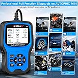 AUTOPHIX 7610 Elite Full Systems Diagnostic Scan Tool Automotive Full Functions OBD2 Scanner Code Reader Battery Registration Tool für alle VAG nach 1996 (7610) - 2