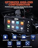 ANCEL FX9000 OBD2 Diagnosegerät für Alle Fahrzeuge, Alles Systemdiagnosen & 26 Servicefunktionen Kfz Diagnosegerät Auto OBDII Scanner mit ABS BMS TPS DPF IMMO SAS EPB TPMS AFS Öl Reset Auslesegerät - 5
