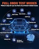 ANCEL FX9000 OBD2 Diagnosegerät für Alle Fahrzeuge, Alles Systemdiagnosen & 26 Servicefunktionen Kfz Diagnosegerät Auto OBDII Scanner mit ABS BMS TPS DPF IMMO SAS EPB TPMS AFS Öl Reset Auslesegerät - 6