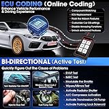 LAUNCH X431 DiagunV OBD2 Diagnosegerät für alle Systeme, mit ECU-Codierung, Schlüsselprogramm, Bidirektionales, Aktivtest, 31+ Reset-Service, AutoAuth für FCA SGW, gleiche Funktionen wie X431 V - 2