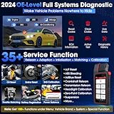 LAUNCH X431 DiagunV OBD2 Diagnosegerät für alle Systeme, mit ECU-Codierung, Schlüsselprogramm, Bidirektionales, Aktivtest, 31+ Reset-Service, AutoAuth für FCA SGW, gleiche Funktionen wie X431 V - 3