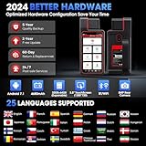 LAUNCH X431 DiagunV OBD2 Diagnosegerät für alle Systeme, mit ECU-Codierung, Schlüsselprogramm, Bidirektionales, Aktivtest, 31+ Reset-Service, AutoAuth für FCA SGW, gleiche Funktionen wie X431 V - 7