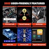 Autel MaxiCOM MK808 Auto-Diagnose-Scan-Tool OBD2 Codeleser, mit Allen Systemdiagnosen und 25 Servicefunktionen, einschließlich Öl-Reset IMMO/EPB/BMS/SAS/TPMS/AutoVIN/ABS Entlüftung (Original) - 8