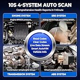 LAUNCH CRP129X obd2 Diagnosegerät mit 4-Systemdiagnosen(Motor SRS AT/MT und ABS) zurücksetzen für öl SAS EPB TPM - 4