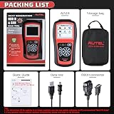 Autel AutoLink AL519 OBD2 Diagnosegerät, Gleich wie ML519, OBD2/ EOBD/CAN Auto Scanner Fahrzeug Motor Fehlercodeleser, mit Enhance Model 6 – Erweiterte Version von AL319 - 9