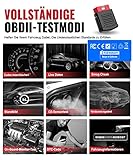 mucar Obd2 Bluetooth Adapter Für iOS&Android,BT200 2022 Neueste iagnosegerät Auto Mit 15 Service Funktionen(Öl,SAS kostenloses), obd2 diagnosegerät Bluetooth Alle Systemdiagnosen Kostenloses Upgrade - 12