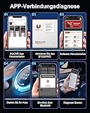 mucar Obd2 Bluetooth Adapter Für iOS&Android,BT200 2022 Neueste iagnosegerät Auto Mit 15 Service Funktionen(Öl,SAS kostenloses), obd2 diagnosegerät Bluetooth Alle Systemdiagnosen Kostenloses Upgrade - 6