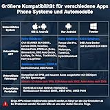 AUTOPHIX Nexlink OBD2 Bluetooth 5.0 für Autos und Motorräder, OBD2 Diagnosegerät Bluetooth, OBD2 Bluetooth Adapter für iOS und Android - 7