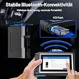 TOPDON ArtiDiag800 BT – OBD2 Diagnosegerät für alle Fahrzeuge, KFZ Diagnosegerät mit Full System Diagnosen und 28 Service Funktionen, lenbenslanges Online Upgrade, Drahtlose Verbindungen - 3