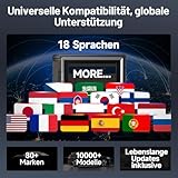 TOPDON ArtiDiag800 BT – OBD2 Diagnosegerät für alle Fahrzeuge, KFZ Diagnosegerät mit Full System Diagnosen und 28 Service Funktionen, lenbenslanges Online Upgrade, Drahtlose Verbindungen - 9