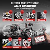mucar OBD2 Diagnosegerät, Diagnosegerät Auto, Nachgerüstete mit 6 Systemdiagnosen + 7 Servicefunktionen (Öl/TPMS/EPB/SAS/DPF/ABS Entlüftung/Drosselklappen-Rückstellung), Kostenlose Nutzung - 2