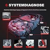 mucar OBD2 Diagnosegerät, Diagnosegerät Auto, Nachgerüstete mit 6 Systemdiagnosen + 7 Servicefunktionen (Öl/TPMS/EPB/SAS/DPF/ABS Entlüftung/Drosselklappen-Rückstellung), Kostenlose Nutzung - 3