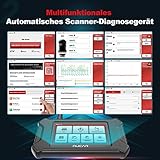 mucar OBD2 Diagnosegerät, Diagnosegerät Auto, Nachgerüstete mit 6 Systemdiagnosen + 7 Servicefunktionen (Öl/TPMS/EPB/SAS/DPF/ABS Entlüftung/Drosselklappen-Rückstellung), Kostenlose Nutzung - 6