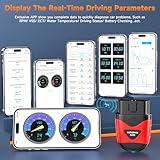 AUTOPHIX Bluetooth OBD2 Diagnosegerät für iOS & Android EOBD OBDII Auto Scanner mit Batterietest PKW KFZ Fehlercode lesen und löschen - 3