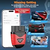 AUTOPHIX Bluetooth OBD2 Diagnosegerät für iOS & Android EOBD OBDII Auto Scanner mit Batterietest PKW KFZ Fehlercode lesen und löschen - 8