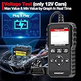 OBD2 diagnosegerät,KINGBOLEN YA200 diagnosegerät Auto,Universal KFZ-Fehlercode-Lesegerät mit Vollen OBD2-Funktionen,Motor System Diagnose Code Scanner für Alle OBDII/EOBD Protokoll - 6