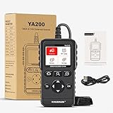 OBD2 diagnosegerät,KINGBOLEN YA200 diagnosegerät Auto,Universal KFZ-Fehlercode-Lesegerät mit Vollen OBD2-Funktionen,Motor System Diagnose Code Scanner für Alle OBDII/EOBD Protokoll - 9