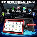 Launch X431 Pro3S+ Vollständige System OBD2 Diagnosegerät Auto, Bidirektionale Diagnosegerät volle System Automotive, ECU-Codierung Schlüssel programmierung, Betätigungstest mit 31+ Rücksetzfunktion - 7