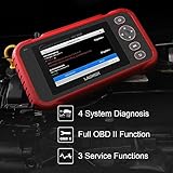LAUNCH Europe CRP 123 EVO OBD2 Diagnosegerät Auto Auslesegerät Kfz-Diagnose Tester Öl-Service Motor ABS SRS Automatik Getriebe Code-Scanner WiFi Update Touchscreen Android Rot - 3