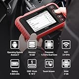 LAUNCH Europe CRP 123 EVO OBD2 Diagnosegerät Auto Auslesegerät Kfz-Diagnose Tester Öl-Service Motor ABS SRS Automatik Getriebe Code-Scanner WiFi Update Touchscreen Android Rot - 4