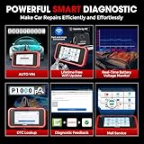 LAUNCH CRP129E OBD2 Diagnosegerät Auto Auslesegerät Kfz-Diagnose EOBD Tester, obd2 Scanner mit 4 Systemen Motor, ABS, SRS, Automatik Getriebe+5 Service Funktionen mit Touchscreen WiFi Update/Android - 5