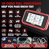 LAUNCH CRP129E OBD2 Diagnosegerät Auto Auslesegerät Kfz-Diagnose EOBD Tester, obd2 Scanner mit 4 Systemen Motor, ABS, SRS, Automatik Getriebe+5 Service Funktionen mit Touchscreen WiFi Update/Android - 8