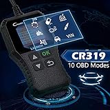 LAUNCH CR-319 CR319 OBD2 Code Reader Auto Motor Benzin Fehler MIL Turn Off O2-Sensor EVAP-Test mit DTC Lookup für Einsteiger DIY (verbesserte Version von CR3001) - 3