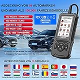 CDE900 Diagnosegerät Auto, MUCAR OBD2 Diagnosegerät mit Bluetooth, 2023Neue Version kfz Auslesegerät mit obd2 Systeme Autodiagnose - 12