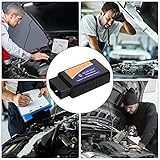 AVCXEC OBD2 Bluetooth Diagnosegerät, Auto Diagnosegerät OBD2 Adapter für Android Windows, Elm327 OBD2 USB Scanner Bluetooth mit v2.1, Elm327 OBD2 Diagnosegerät für Alle Obdii Protokoll Fahrzeuge - 6