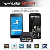 TONWON Vgate vLinker MC OBDII WiFi OBD2 Diagnosescanner für IOS, Android und Windows - 2