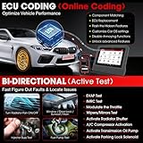 LAUNCH X431 V PRO 4.0 obd2 Diagnose Bidirektionales Vollsystem, ECU-Codierung mit 31+ Rücksetzfunktion, ABS-Entlüftungsbremse, Ölrückstellung, EPB, SAS, DPF, BMS, SRS, TPMS… - 4