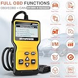 MOTOPOWER MP69033 Auto OBD2 Scanner Codeleser Motor-Fehlercode-Leser Scanner CAN Diagnosegerät für alle OBD II Protokoll Autos - 2