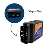 MMOBIEL OBD II Stecker Bluetooth – OBD Diagnosegerät kompatibel mit iOS, iPhone, iPad und Android – OBD2 Scanner Autodiagnosegerät – OBD2 Bluetooth Adapter – Carscanner – Upgraded V2.1 - 3