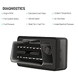 Hokyzam Mini Bluetooth OBD2, C02 Bluetooth 4.0 OBDII EOBD Scanner Adapter Automotive Check Motor Licht Diagnose Codeleser für Android IOS Windows - 3