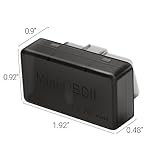 Hokyzam Mini Bluetooth OBD2, C02 Bluetooth 4.0 OBDII EOBD Scanner Adapter Automotive Check Motor Licht Diagnose Codeleser für Android IOS Windows - 7