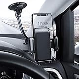 KFZ Handyhalterung Auto, Universal Windschutzscheibe Smartphone Halterung Auto/ Telefonhalterung mit starker Saugnapf für iPhone 7/7 Plus/6/6S Plus/6S, Samsung S7/S6/S5 Note 5/4/3, HTC und andere,GPS - 11