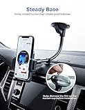 KFZ Handyhalterung Auto, Universal Windschutzscheibe Smartphone Halterung Auto/ Telefonhalterung mit starker Saugnapf für iPhone 7/7 Plus/6/6S Plus/6S, Samsung S7/S6/S5 Note 5/4/3, HTC und andere,GPS - 7