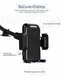 KFZ Handyhalterung Auto, Universal Windschutzscheibe Smartphone Halterung Auto/ Telefonhalterung mit starker Saugnapf für iPhone 7/7 Plus/6/6S Plus/6S, Samsung S7/S6/S5 Note 5/4/3, HTC und andere,GPS - 9