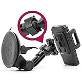 Mobilefox KFZ SET 360° Universal Handy Halterung Auto Halter für die Windschutzscheibe mit Ladekabel - 5