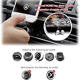 Auto Handyhalterung, KOBWA Universal Armaturenbrett Lüftungsschlitz KFZ Phone Halter Auto Telefonhalter für IPhone, Samsung und Smartphones - 7