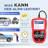 Autel Can Bus Diagnose OBD2 Eobd Auto Fahrzeug Lesegerät, Interface Code Scanner Reader, Lesen und Löschen Fehlercode, Unterstützt Alle Pkw mit Standardem OBD-II Schnittstelle, AL319 - 4