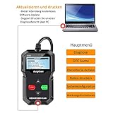 kungfuren OBD2 Diagnosegerät klassisch verbesserter Universal USB Kabel Automotor Fehler-Code Scanner Diagnose Scan Werkzeug für alle OBDII Protokoll Autos - 5