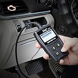JDiag OBD2 Auto Diagnosegerät OBD II Code Scanner EOBD für alle Fahrzeug ab 2000 mit OBD II Protokolle, mit standard 16-pin OBD-II Schnittstelle für Lesen und Löschen von Fehlercodes，Batterietest - 5